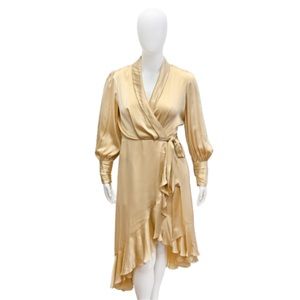 COPY - Zimmerman wrap beige/cream dress size 3